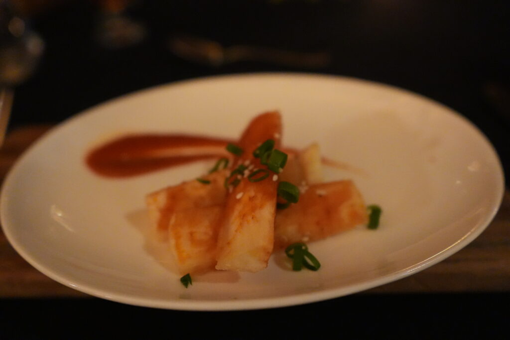 Namale Resort & Spa 3日目(7/25)ディナー ファイヤークラッカー・キャッサバ(Firecracker Cassava)