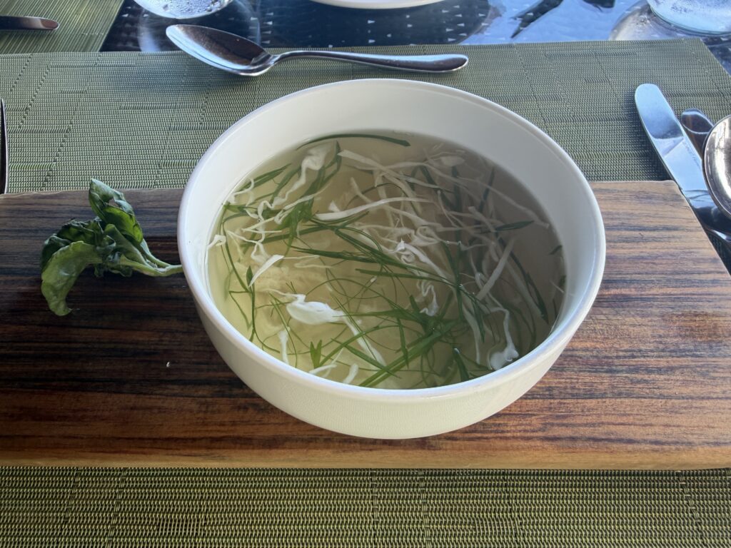 Namale Resort & Spa 5日目(7/27)ランチ スープ